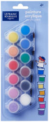 Lefranc Bourgeois Gyermek akrilfesték készlet 12x5ml Lefranc Bourgeois