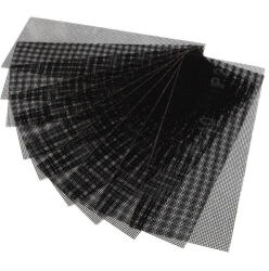 Sparta P220 szemcsés üvegszálas csiszolóháló 115x280mm, 10db (751345)
