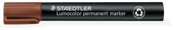 STAEDTLER Alkoholos marker, 2-5 mm, vágott, STAEDTLER Lumocolor® 350 , barna (350-7)