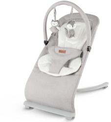 Kidwell Rubi babahinta és pihenőszék újszülött kortól, pasztell szürke-fehér