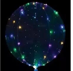 Qx Qx: Világító lufi - 30 LED-es, 51 cm (390478)