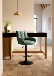 Nuvia Elegáns bárszék Nuvia erdeizöld