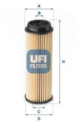 UFI Filtru ulei UFI 25.252. 00 (25.252.00) - centralcar
