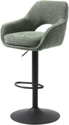 Levano Elegáns bárszék Levano erdeizöld
