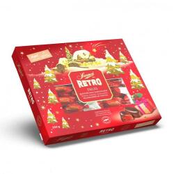 SZERENCSI Retró Étcsokoládéval Mártott Gyümölcsízű Zselés Szaloncukor 350g