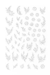  Körömmatrica - F1182 Karácsony White