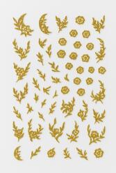  Körömmatrica - F1182 Karácsony Gold