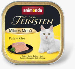 Animonda Vom Feinsten - nedvestáp (pulyka, sajt) macskák részére (100g) - tenyesztoitap