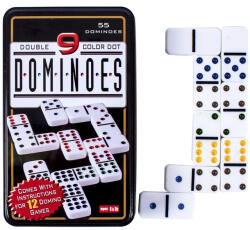 Regio Domino társasjáték fémdobozban 55 db (54323)