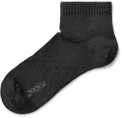 Vlnka Egész évben hordható Merino gyapjú bokazokni fekete zokniméret 43-46