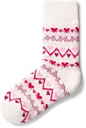 Vlnka Merino birkagyapjú zokni „szív természetes méret 38-39