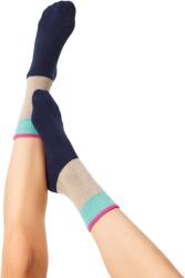 Vlnka Gyapjú zokni kasmírral Merino - sötétkék zokniméret 40-42