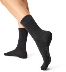 Vlnka Gyapjú Merino zokni, fekete zokniméret 47-48