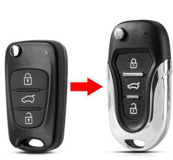 Hyundai bicskakulcs átalakító 3 gombos (329NEW)
