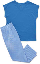 Tchibo - Női 7/8-os pizsama - nő - méret L 44/46 - kék - tchibo - 7 495 Ft