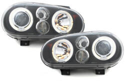 KITT Lightning Első lámpák VW Golf IV (1997-2004) R32-Look fekete (SWV02DB)