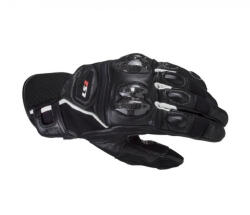 LS2 Manusi moto piele carbon LS2 Spark2, culoare negru alb, marime XL (AK70061F01026) - mxenduro