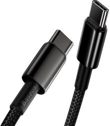 Baseus Cablu Baseus Tungsten Gold USB C to USB C 100w 1m