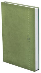 TopTimer Határidőnapló TOPTIMER Linea L021 A/5 napi álló fehér lapos zöld 2025 (23_032505)