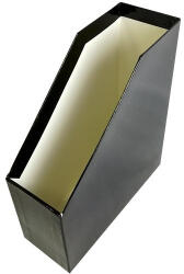 Fortuna Irattartó papucs FORTUNA Elegant 90 mm karton fóliás fekete (02_0014401)