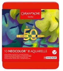 Caran d'Ache Classic Neocolor II akvarellkréta készlet - 10 db, Lush