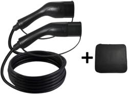  Elektromos autó töltőkábel Type2-Type2 hordozó táskával - 11 kW (3x16A) 7 méter