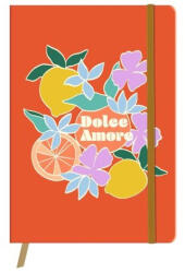 Clairefontaine Napló Clairefontaine Dolce Amore A/5 64 lapos, puha fedeles, vonalas, gumis záródás, vegyes minta (116267C)