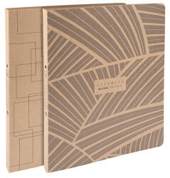 Exacompta Gyűrűs könyv Exacompta Eterneco A/4 2 gyűrűs 20 mm gerinccel vegyes minták (54847E) - argentumshop