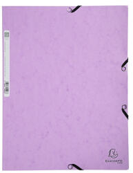 Exacompta Gumis mappa karton Exacompta Aquarel A/4 pasztelllila (55535E)