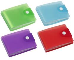 VIQUEL Bankkártya-és igazolványtartó, 20 betétlappal, VIQUEL, "Propyglass", vegyes színek (IV477083) - officesprint