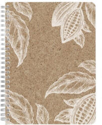 Clairefontaine Spirálfüzet Clairefontaine Jeans & Cocoa A/5 74 lapos, vonalas, Cocoa motívum, vegyes (83545C) - argentumshop