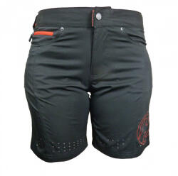 HAVEN Rövid kerékpáros nadrág kantár nélkül - AMAZON LADY - fekete/piros - holokolo - 31 590 Ft