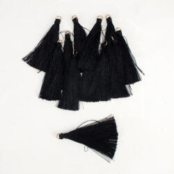 Papelito Textil bojt fekete 12db/csomag - őszi dekorációhoz és koszorúhoz - papelito - 479 Ft