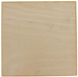  Natúr fa - Négyzet tábla 25x25cm - papelito