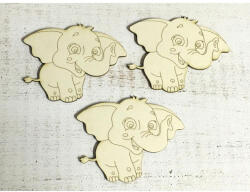  Elefánt 3db/csomag - papelito