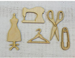 Natúr fa - Varrós csomag nagy 5db/csomag - papelito