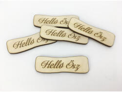  Natúr fa - " Helló Ősz" hullámos tábla 5db/csomag - papelito