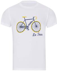 NU. by Holokolo Rövid ujjú kerékpáros póló - LE TOUR LEMON II. - fehér