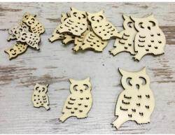  Fa bagoly 3/5/7cm, 15db/cs 4263