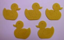  Filcfigura kacsa B 5db/cs, kb. 6cm 27346 (27346)