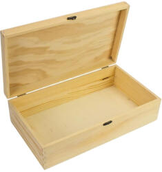  Natúr fa doboz 35 x 20cm - festéshez és decoupage-hoz