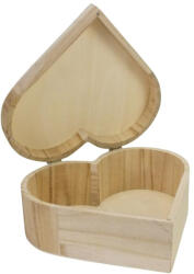  Natúr fa szív doboz - papelito