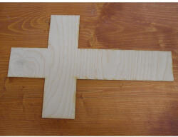  Natúr fa - Kereszt 37cm - papelito