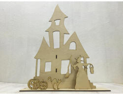  Natúr fa - Halloween kastély - papelito