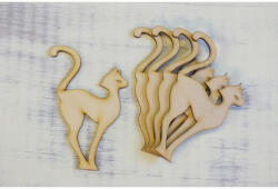  Natúr fa - Macskarisztokrata 5db/csomag - papelito