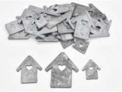  Fa házikó vegyes szürke 30db/csomag - papelito