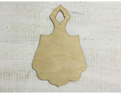  Natúr fa - Vágódeszka fodros - festéshez és decoupage-hoz