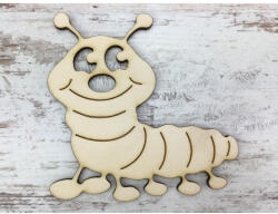  Natúr fa - Hernyó 10cm - papelito
