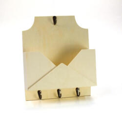 Fa boríték és kulcstartó - papelito