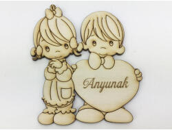  Natúr fa - "Anyunak" testvérek 8, 5x10cm - papelito